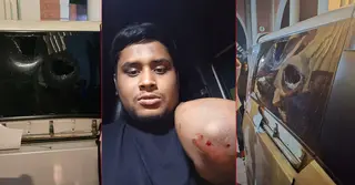 গাজীপুরে হাসনাত আবদুল্লাহর গাড়িতে হামলা